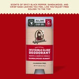 Sandalwood Summit Invisible Glide Deodorant