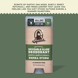 Sierra Storm Invisible Glide Deodorant