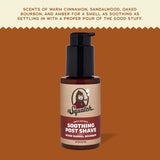 Soothing Post Shave Wood Barrel Bourbon